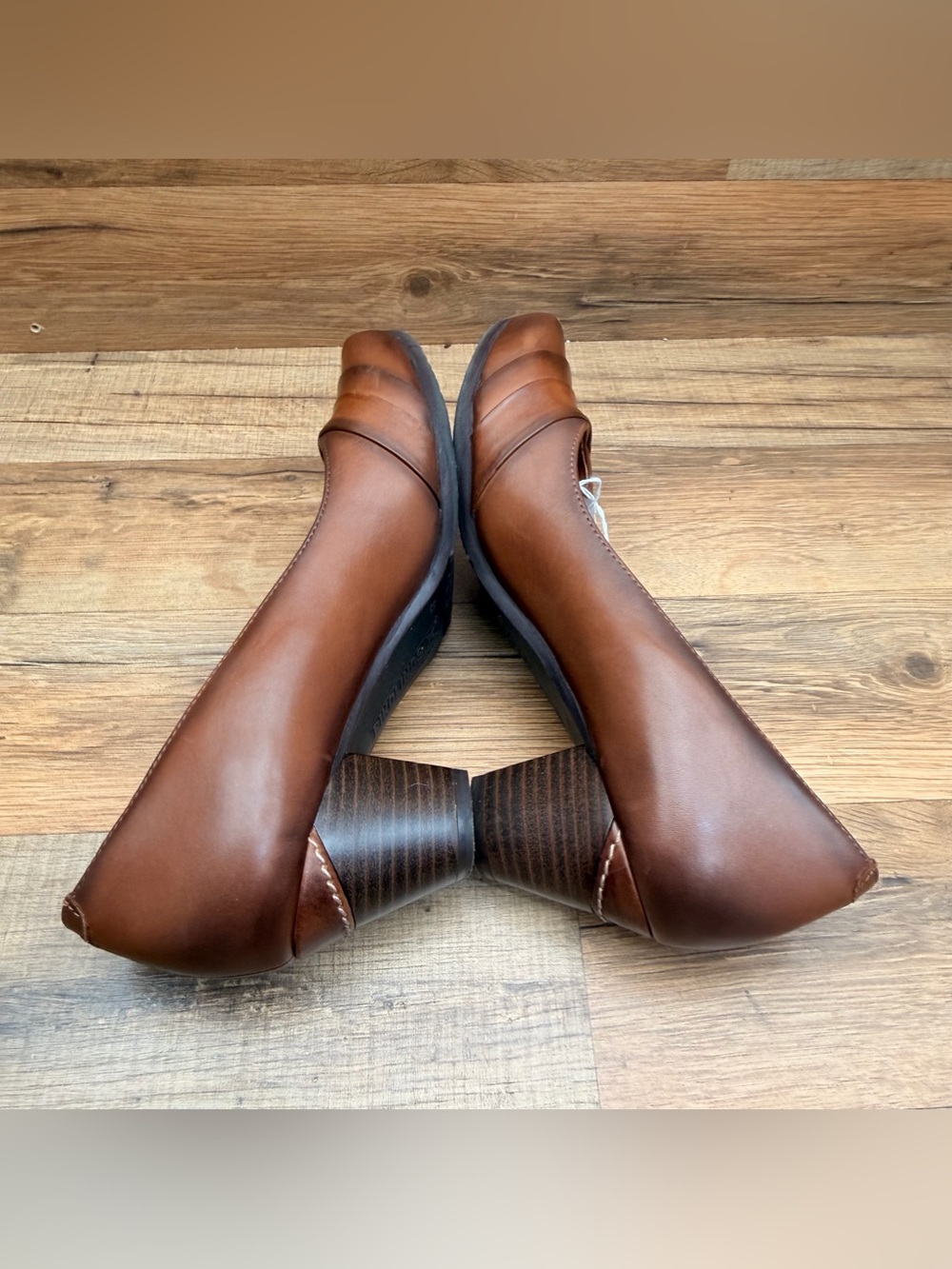 Pikolonos size size 7.5-8 Classic Brown Leather Low Heel Pumps - Picture 5 of 8